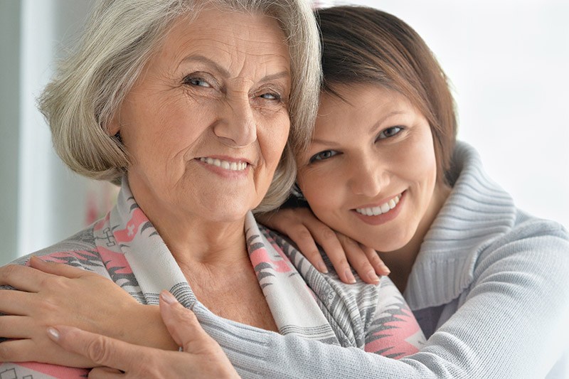 Helping an elderly parent with a life change